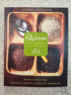 Quinoa 365 The Everyday Superfood Cookbook Green Hemming Paperback Recipes